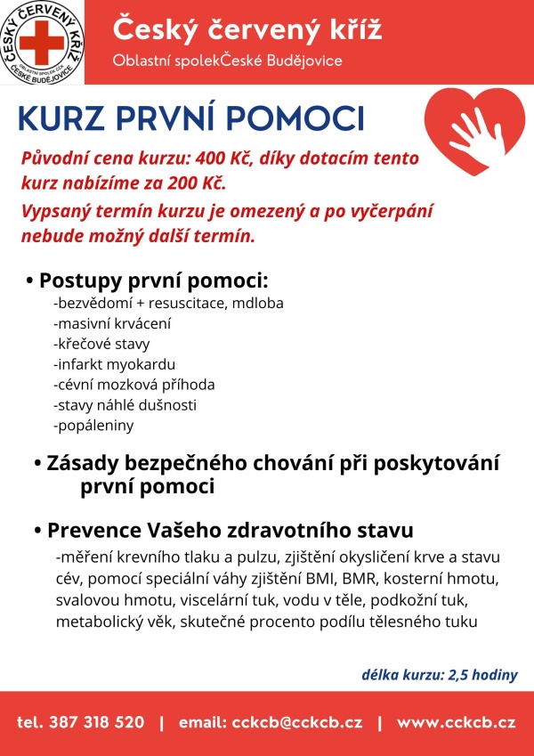 Kurzy první pomoci